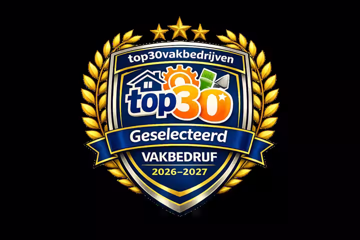 Top 30 vakbedrijven 2026–2027, geselecteerd vakbedrijf